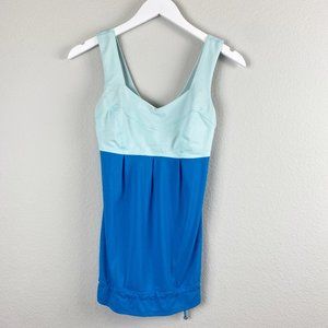 Lululemon Workout Drawstring Hem Tank Top Size 2